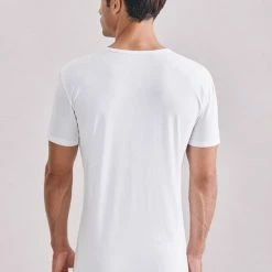 Seidensticker Comfort Cotton Kurzarm-Shirt, Doppelpack -CALIDA shop Seidensticker Underwear T Shirt 2er Pack weiss 200014 01 2
