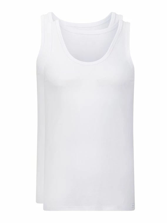 Seidensticker Comfort Cotton Achselshirt, 2er Pack 1 Seidensticker Comfort Cotton Achselshirt, 2er Pack