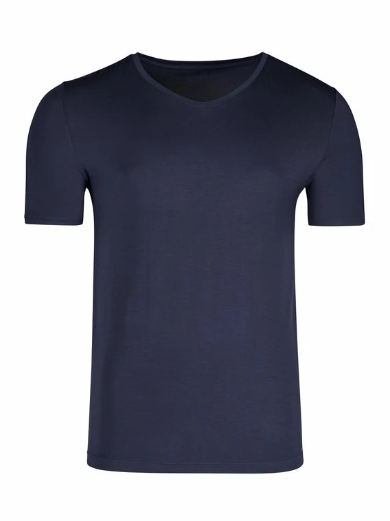 Skiny Bamboo Deluxe Kurzarm-Shirt, V-Ausschnitt 4 Skiny Bamboo Deluxe Kurzarm-Shirt, V-Ausschnitt – Bild 4