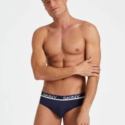 Skiny Every Day In Cotton Multipack Slip, 3er-Pack -CALIDA shop Skiny Every Day In Cotton Multipack Slip 3er Pack blau 086839 0393 6