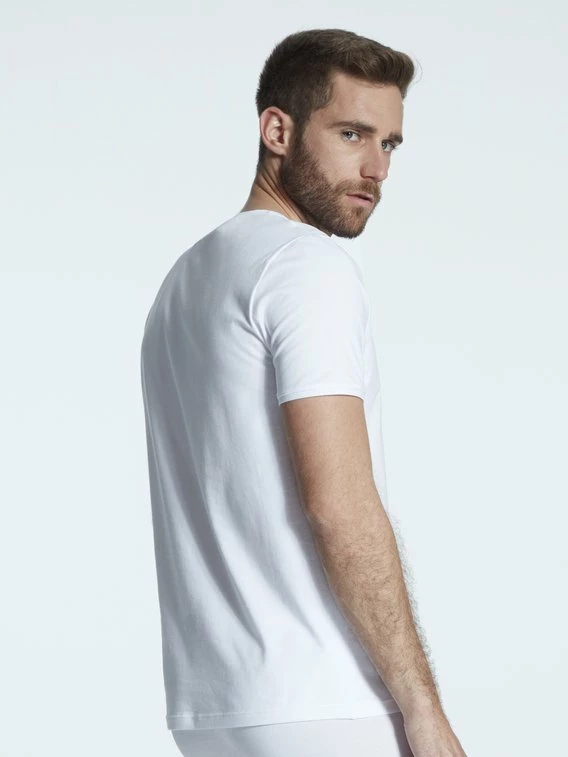 Skiny Organic Cotton Deluxe Kurzarm-Shirt 2 Skiny Organic Cotton Deluxe Kurzarm-Shirt – Bild 2