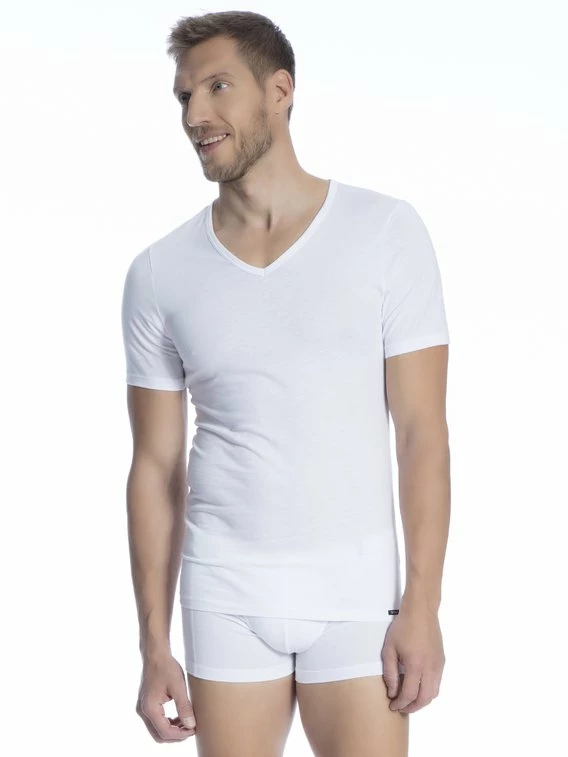 Skiny Every Day In Shirt Multipack Kurzarm-Shirt Mit V-Ausschnitt, 2er-Pack 4 Skiny Every Day In Shirt Multipack Kurzarm-Shirt Mit V-Ausschnitt, 2er-Pack – Bild 4