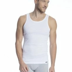 Skiny Every Day In Shirt Multipack Tank-Top, 2er-Pack 7 Skiny Every Day In Shirt Multipack Tank-Top, 2er-Pack -CALIDA shop Skiny Shirt Collection Tank Top 2er Pack weiss 086908 0500 3