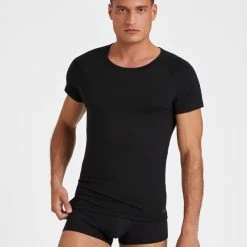 Sloggi Ever Soft Kurzarm-Shirt 8 Sloggi Ever Soft Kurzarm-Shirt -CALIDA shop Sloggi Ever Soft Kurzarm Shirt schwarz 10209416 0004 2