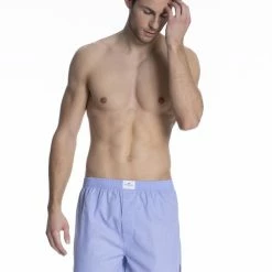 Tom Tailor Pure Cotton Web-Boxershorts, 2er-Pack 5 Tom Tailor Pure Cotton Web-Boxershorts, 2er-Pack -CALIDA shop Tom Tailor Pure Cotton Web Boxershorts 2er Pack blau 070179 5100 0614 neu 3