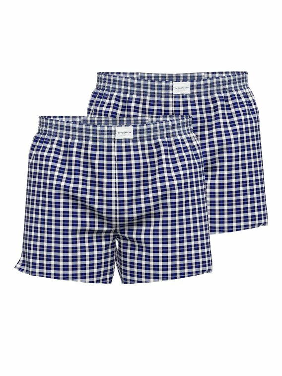 Tom Tailor Pure Cotton Web-Boxershorts, 2er-Pack 1 Tom Tailor Pure Cotton Web-Boxershorts, 2er-Pack
