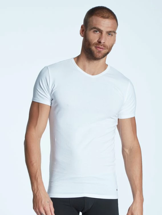 Tommy Hilfiger Premium Essentials T-Shirt, 3er-Pack 4 Tommy Hilfiger Premium Essentials T-Shirt, 3er-Pack – Bild 4