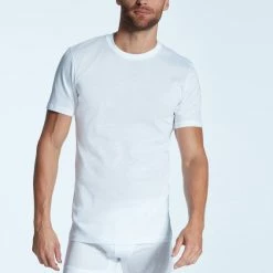 Zimmerli Business Class Kurzarm-Shirt -CALIDA shop Zimmerli Business Class Kurzarm Shirt weiss 2221473 01 2