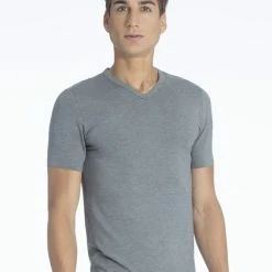 Zimmerli Pureness Kurzarm-Shirt, V-Neck