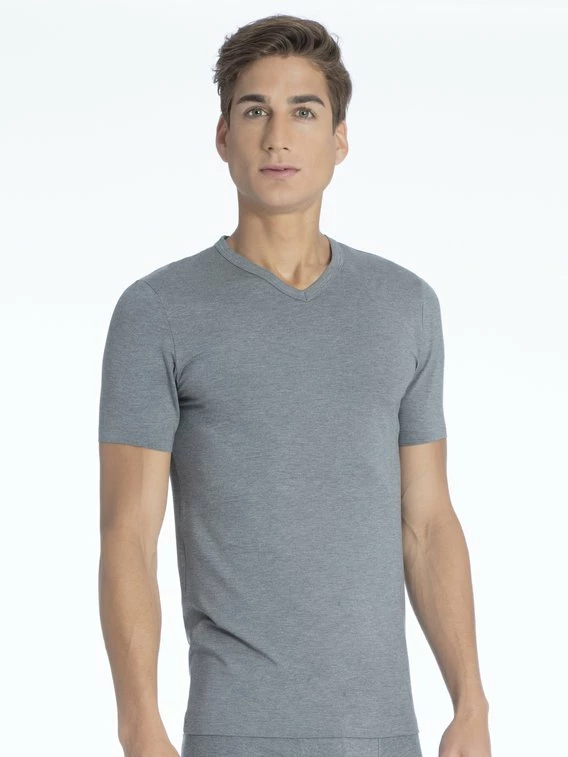 Zimmerli Pureness Kurzarm-Shirt, V-Neck 1 Zimmerli Pureness Kurzarm-Shirt, V-Neck