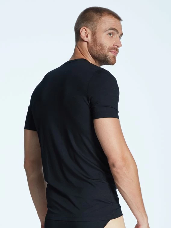 Zimmerli Pureness Kurzarm-Shirt, V-Neck 2 Zimmerli Pureness Kurzarm-Shirt, V-Neck – Bild 2