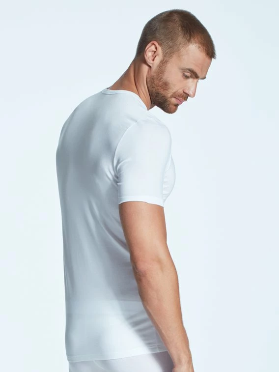 Zimmerli Pureness Kurzarm-Shirt, V-Neck 2 Zimmerli Pureness Kurzarm-Shirt, V-Neck – Bild 2