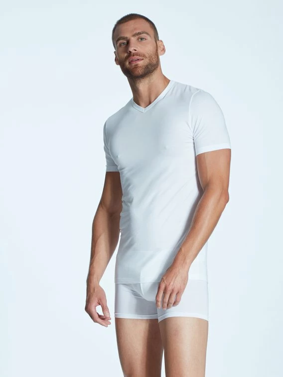 Zimmerli Pureness Kurzarm-Shirt, V-Neck 3 Zimmerli Pureness Kurzarm-Shirt, V-Neck – Bild 3