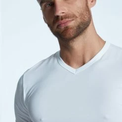 Zimmerli Pureness Kurzarm-Shirt, V-Neck 7 Zimmerli Pureness Kurzarm-Shirt, V-Neck -CALIDA shop Zimmerli Pureness Kurzarm Shirt V Neck weiss 7001346 01 3